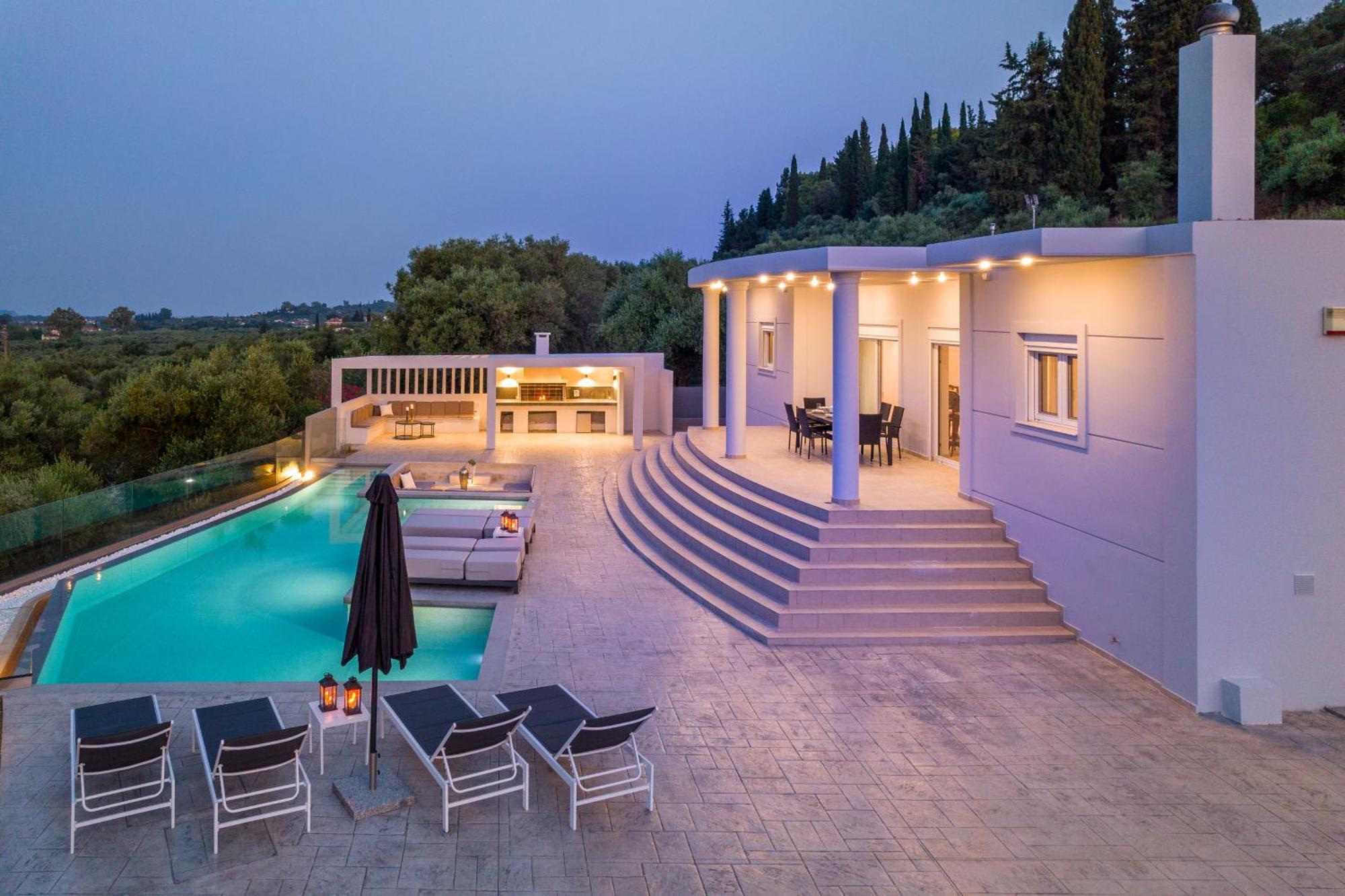 Villa Moonstone Mouzákion Exterior foto